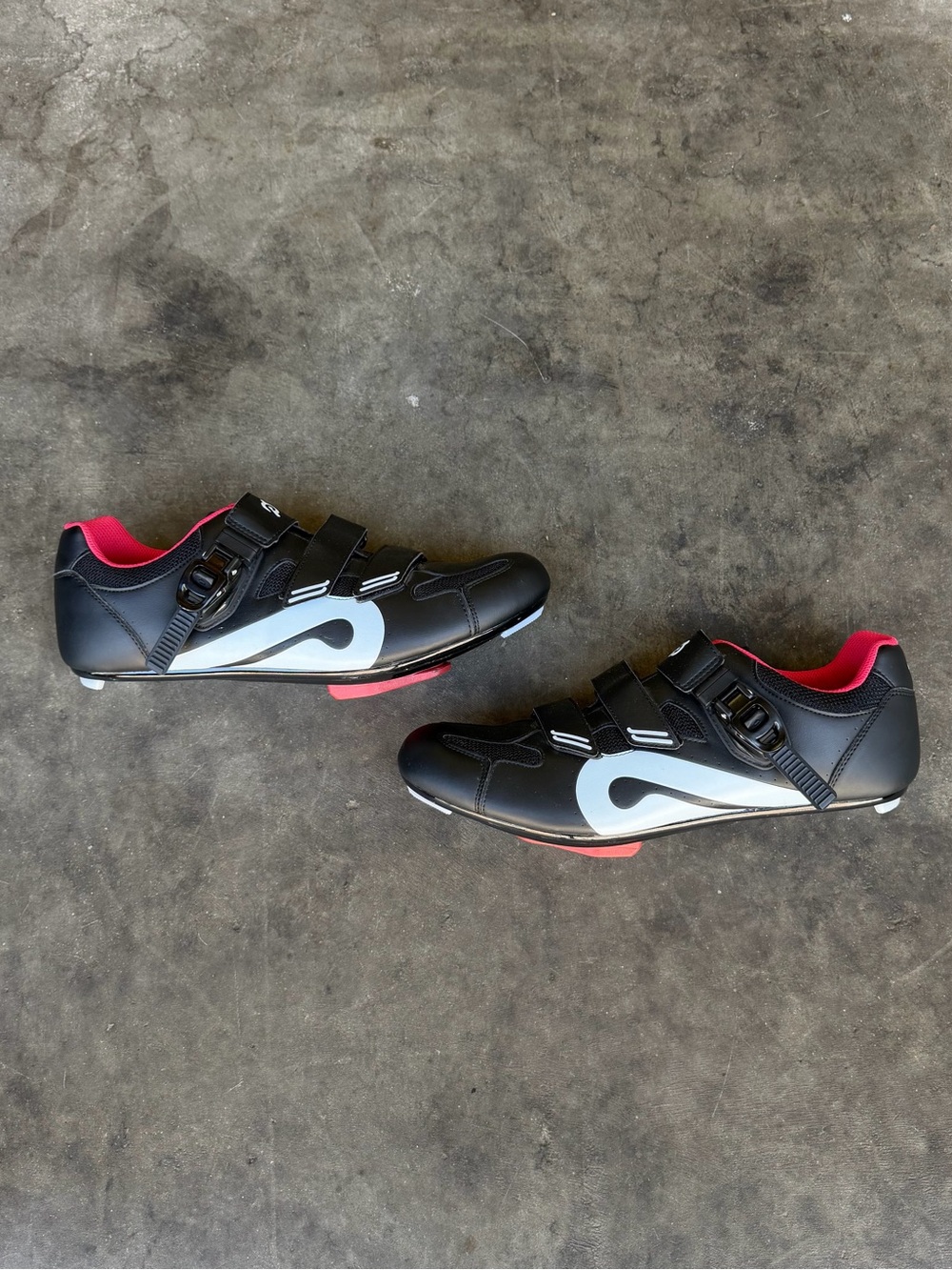Peloton Cycling Shoes Size 47 Black Cleats Attached Spin Bike Ride
